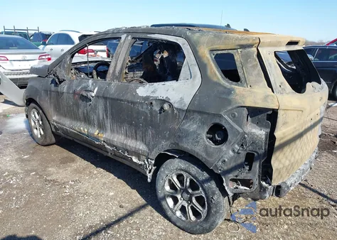 2019 Ford Ecosport Se из США, поврежденный, VIN MAJ3S2GE6KC307197